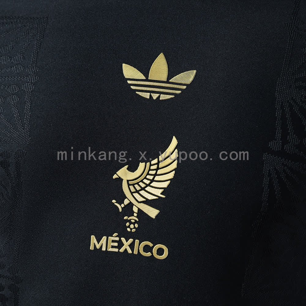 Mexico 25/26 Special Edition Black Long Sleeve Player Edition Jersey