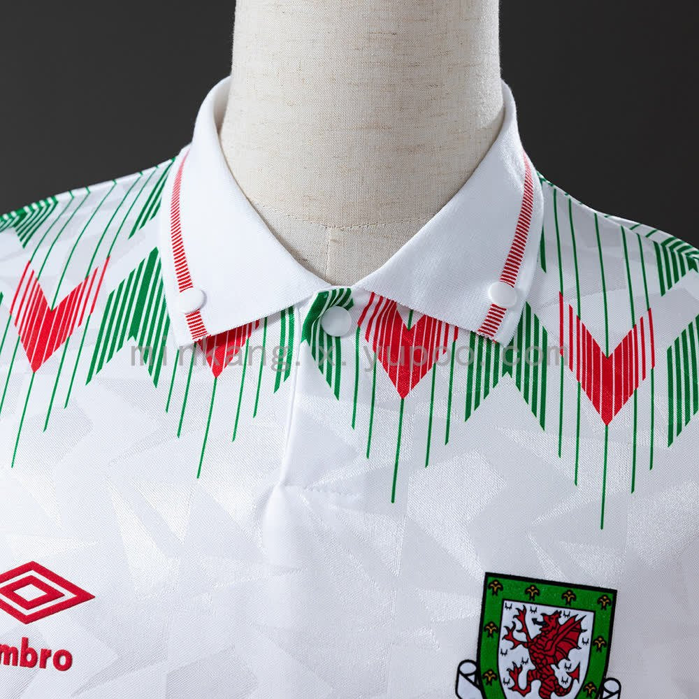 Wales 90/02 Away Jersey