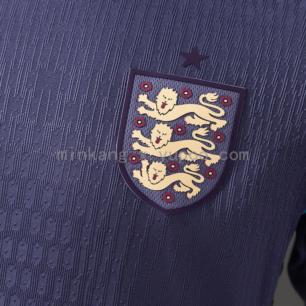 England 2024 Away Long Sleeve Player Edition Jersey