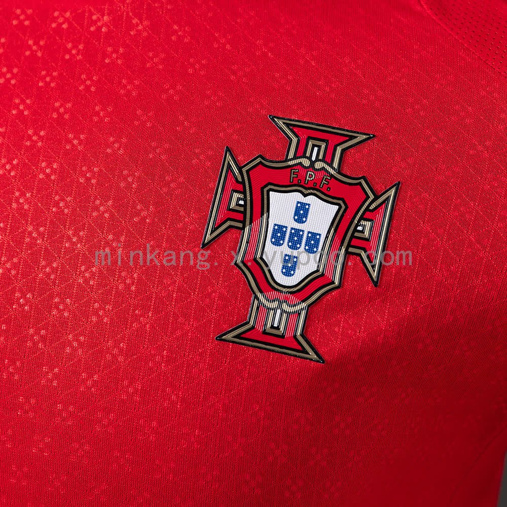 Portugal 2025 Home Long Sleeve Player Edition Jersey
