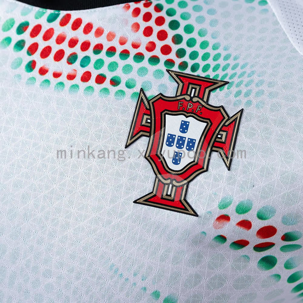 2025 Player Long Sleeve Portugal Away Jersey