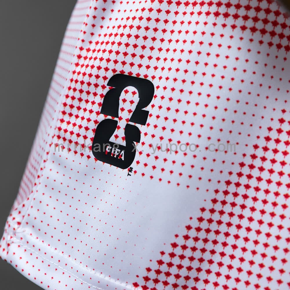 Canada 2026 Promotional Apparel - Pink Jersey Sizes