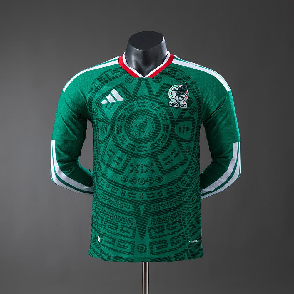 Mexico 2026 Home Long-Sleeve Player Edition Jersey