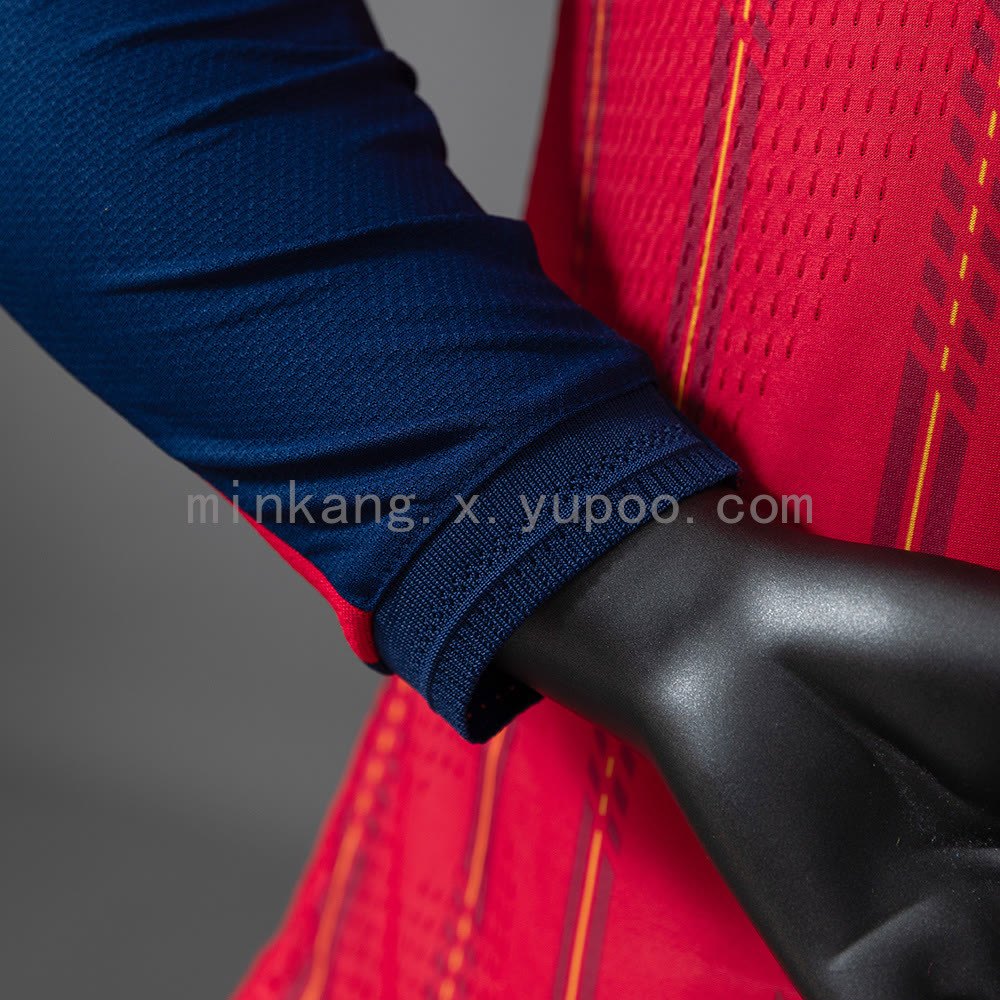 Spain 2026 Home Long-Sleeve Player Edition Jersey
