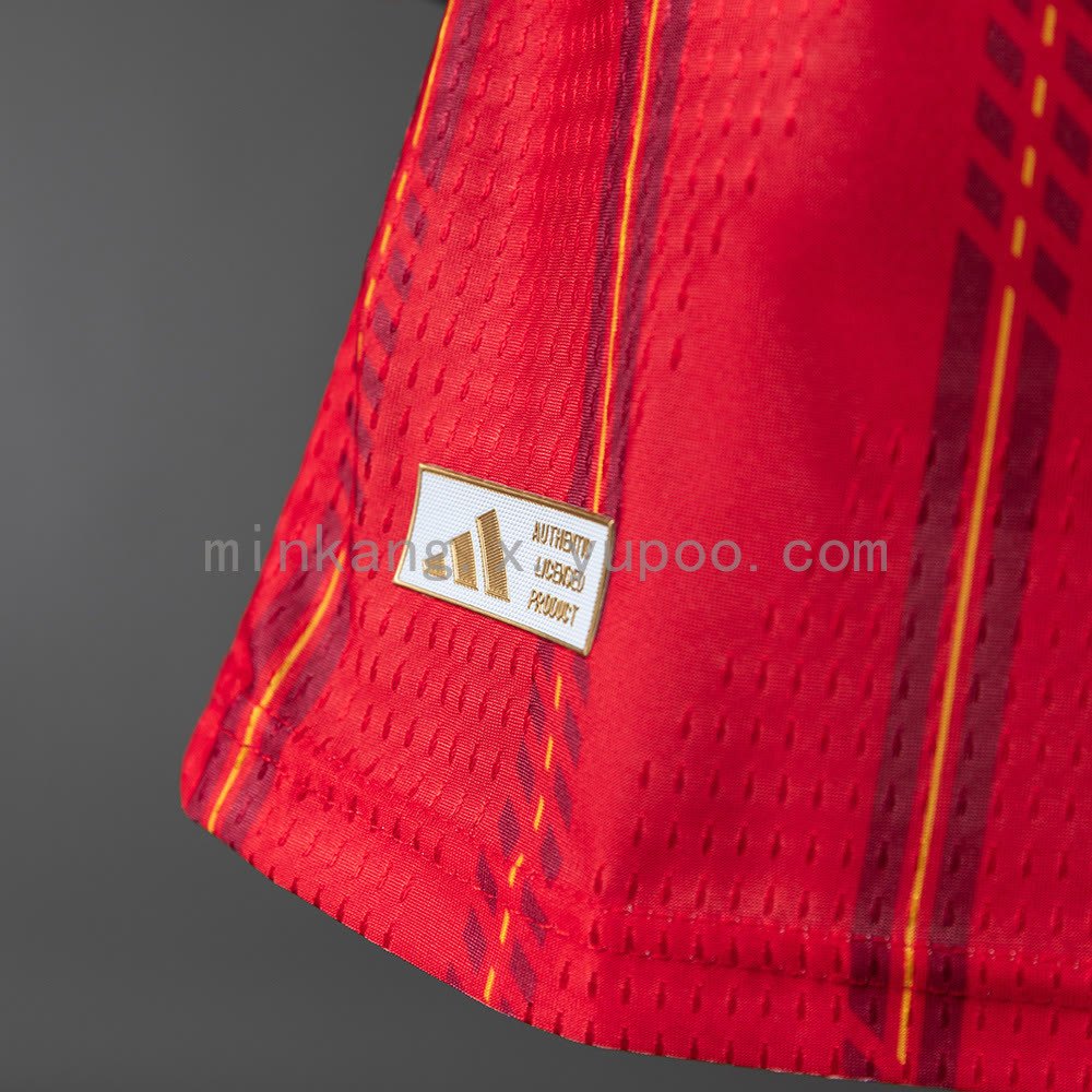 Spain 2026 Home Long-Sleeve Player Edition Jersey