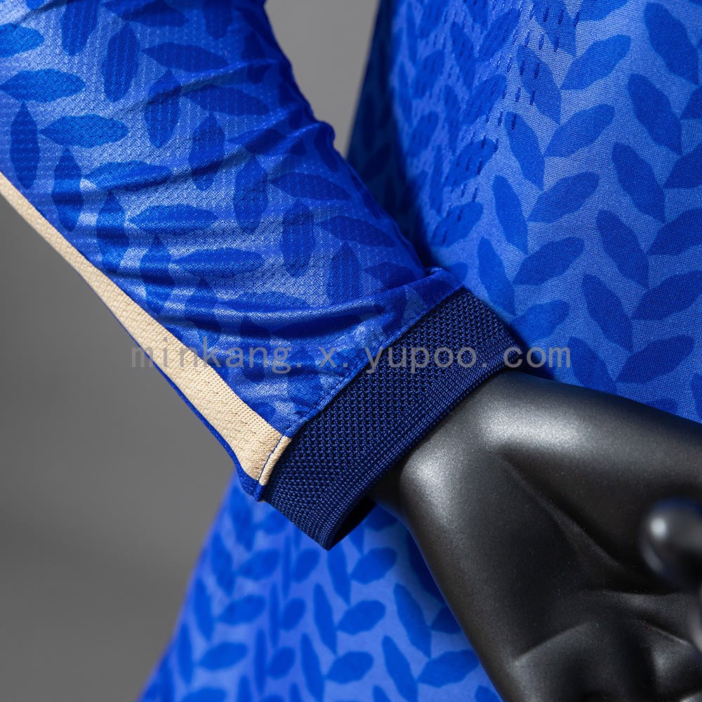 Italy 2026 Home Player Edition Long-Sleeve Jersey