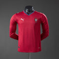 Portugal 2026 Home Player Edition Long-Sleeve Jersey