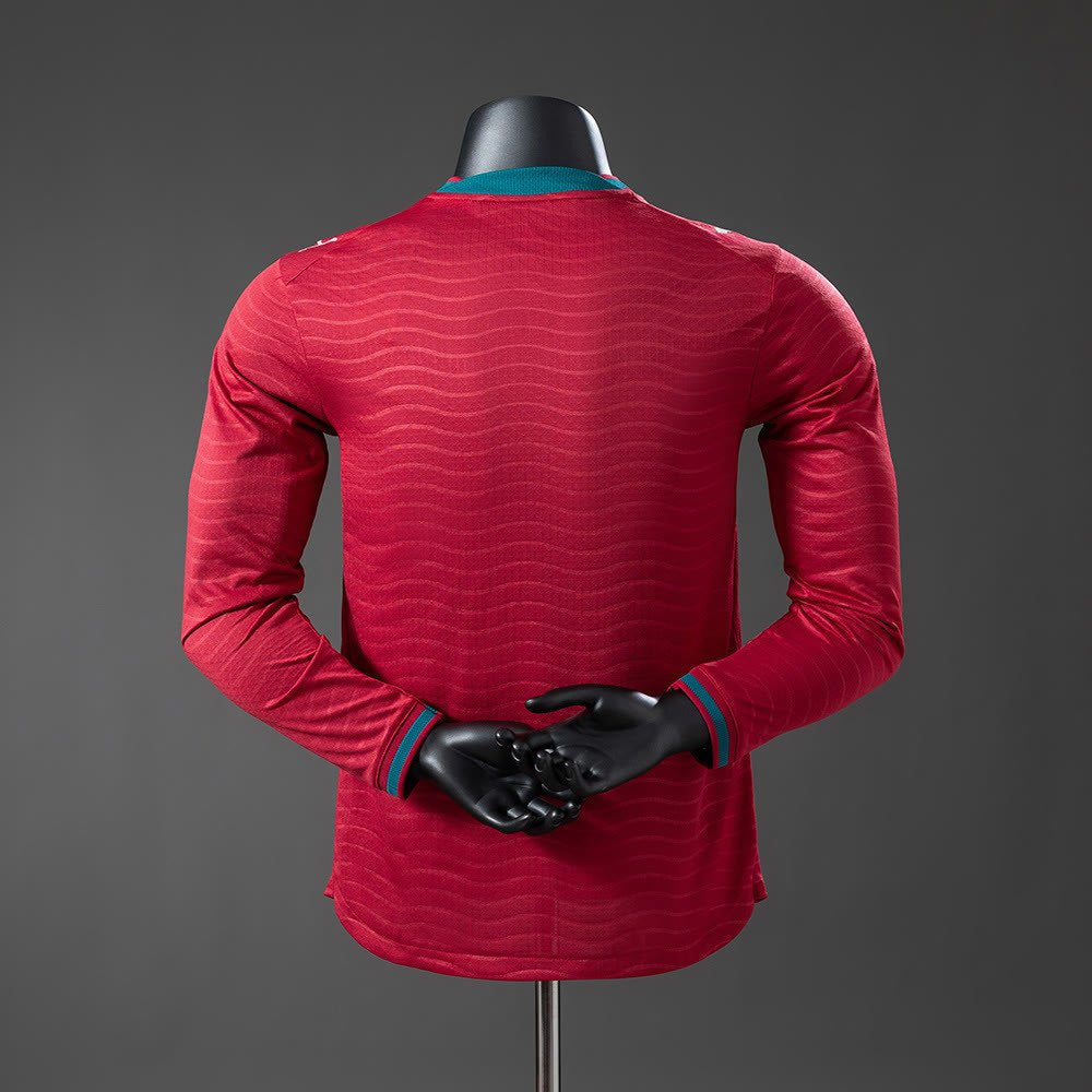 Portugal 2026 Home Player Edition Long-Sleeve Jersey