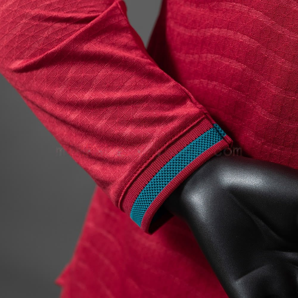 Portugal 2026 Home Player Edition Long-Sleeve Jersey