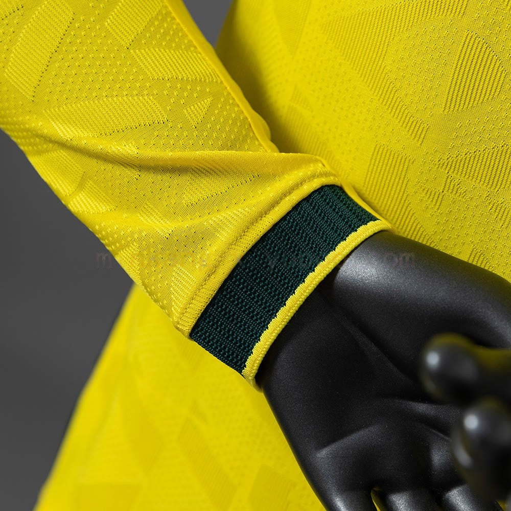 Brazil 2026 Home Player Edition Long-Sleeve Jersey