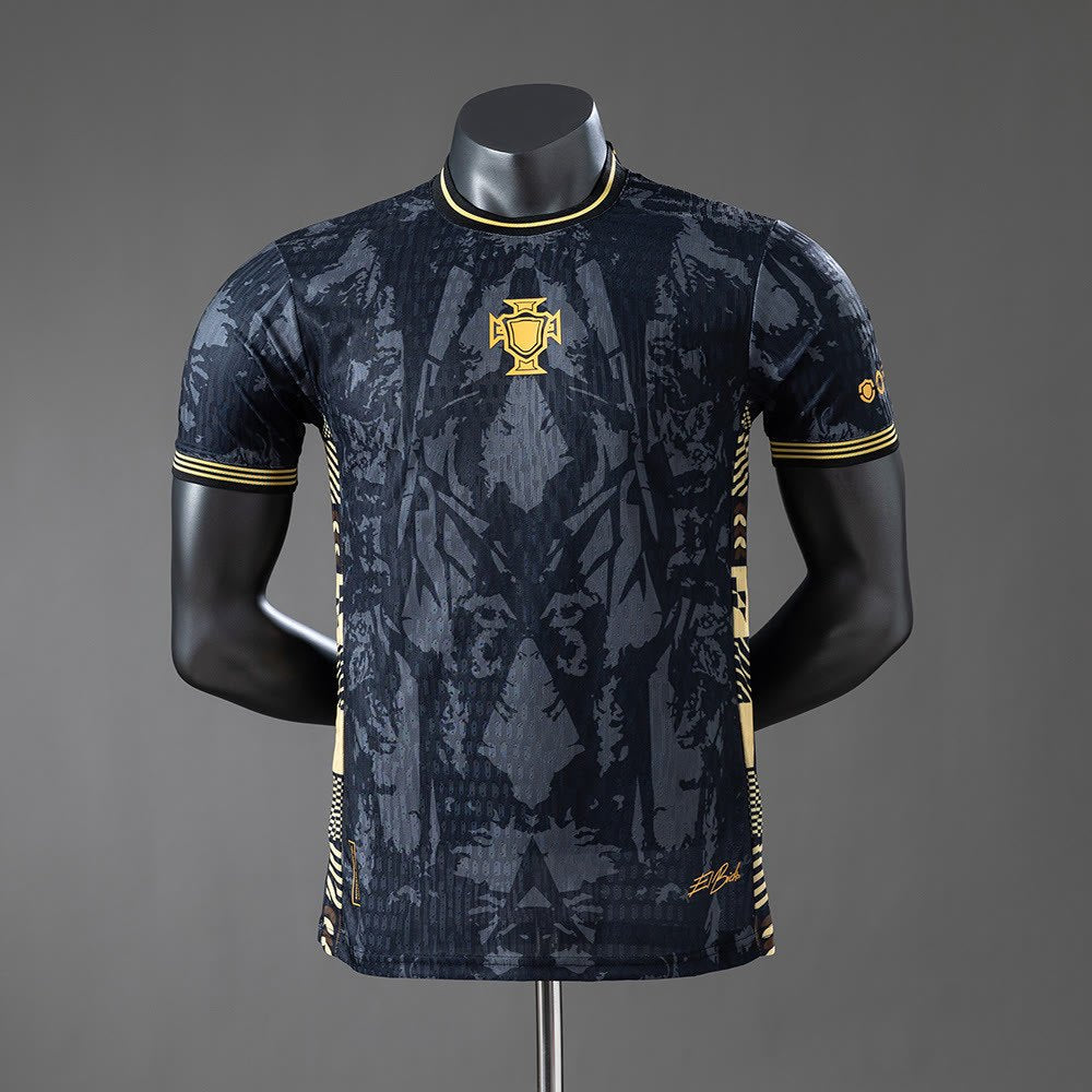 Portugal 2026 Special Edition Player Edition Black Jersey