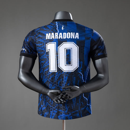Argentina Maradona #10 Special Edition-Blue Player Edition Jersey