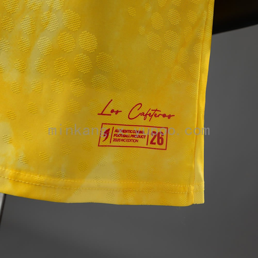 Colombia 2026 World Cup Special Edition Player Edition Jersey