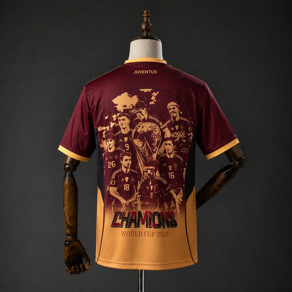 Spain 2026 Champions Commemorative Jersey