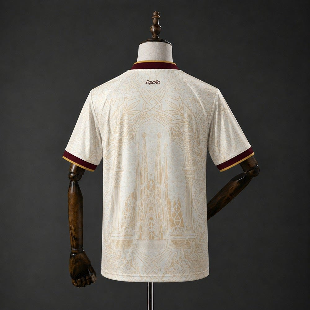 Spain 2026 White Champion Commemorative Jersey