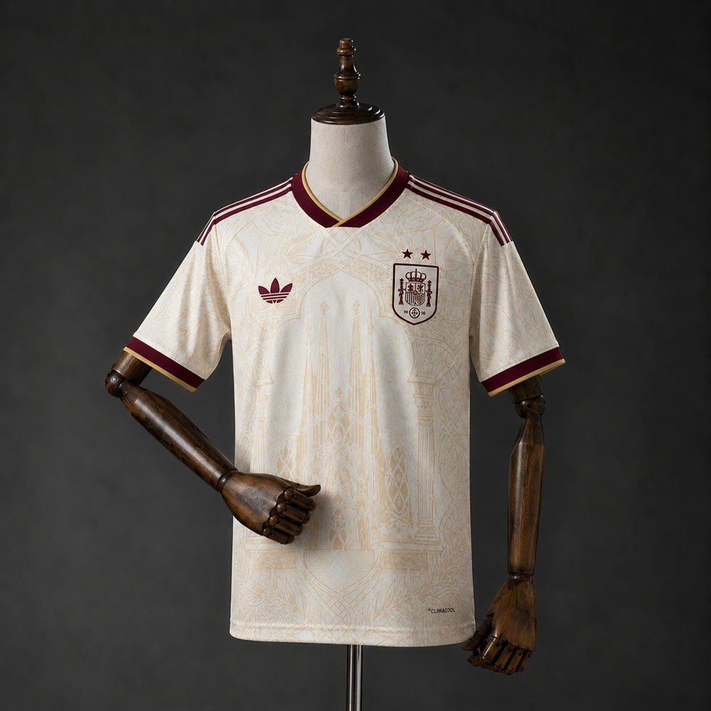 Spain 2026 White Champion Commemorative Jersey